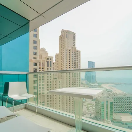 Jbr - Al Fattan Marine 5 Star Residences, Panoramic Sea View By Gardenia Suites Dubai Esterno foto