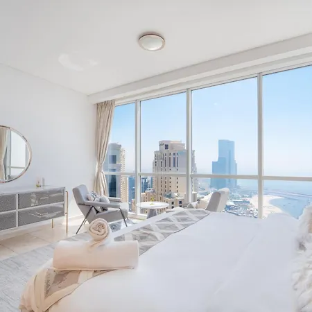 Jbr - Al Fattan Marine 5 Star Residences, Panoramic Sea View By Gardenia Suites Dubai Esterno foto