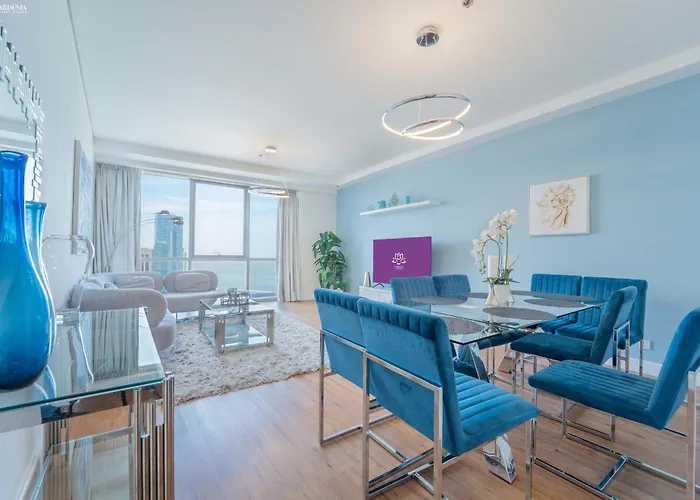 Jbr - Al Fattan Marine 5 Star Residences, Panoramic Sea View By Gardenia Suites