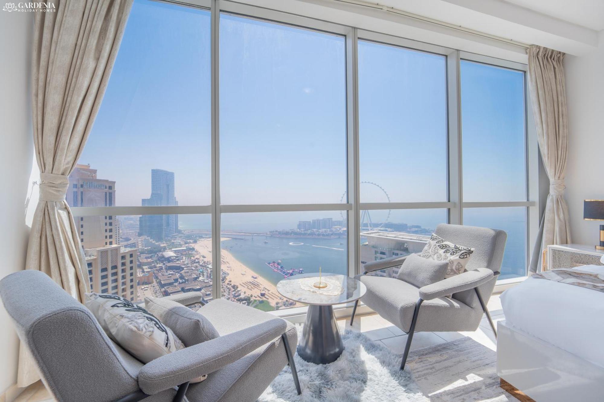 Jbr - Al Fattan Marine 5 Star Residences, Panoramic Sea View By Gardenia Dubaï