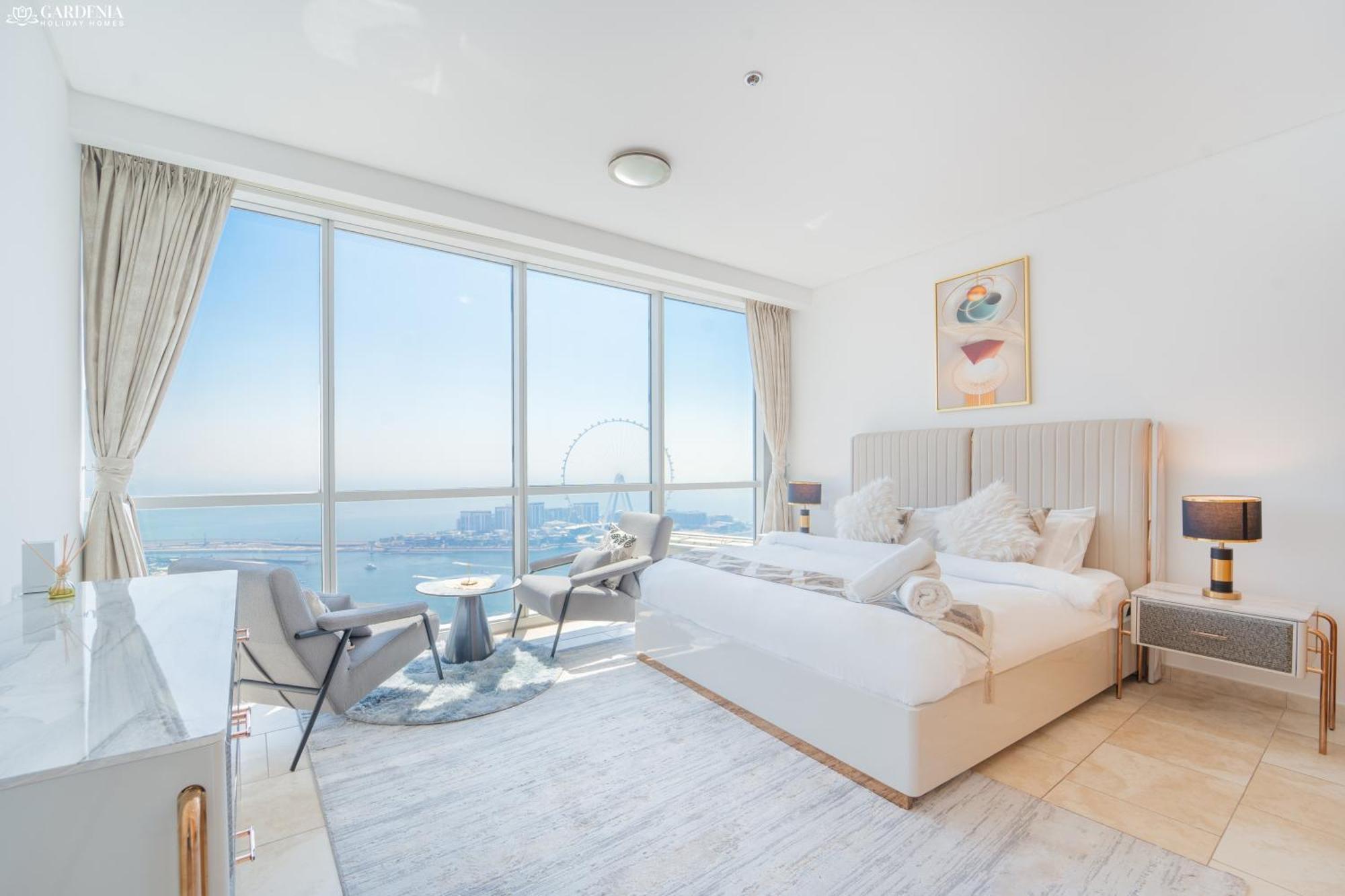 Jbr - Al Fattan Marine 5 Star Residences, Panoramic Sea View By Gardenia Appartement Dubaï