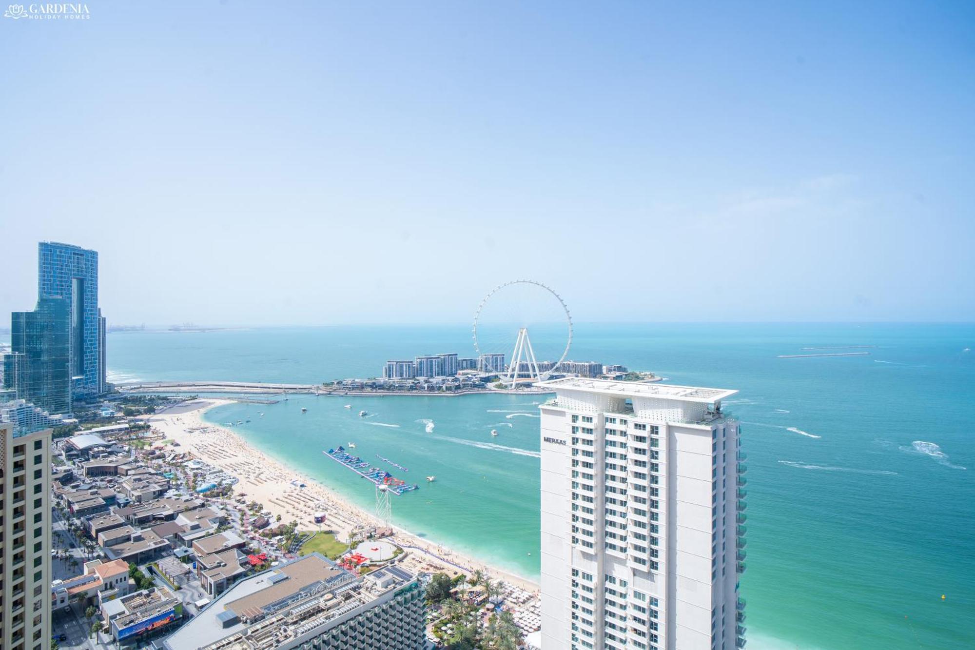 Jbr - Al Fattan Marine 5 Star Residences, Panoramic Sea View By Gardenia Dubaï